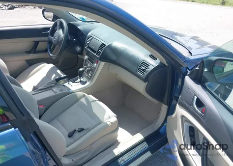 2007 Subaru Outback 2.5I z USA, uszkodzony, nr VIN 4S4BP61C977321595